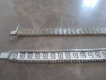 Sterling silver bracelet . .