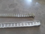 Sterling silver bracelet . .
