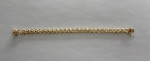 14k Yellow Gold BEAUTIFUL Leaves Looking Design Link Bracelet 7.25"