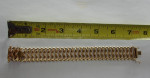 14k Yellow Gold Gorgeous Mesh Style Bracelet 7.25" Long Very Wide 20mm
