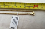Sterling Silver Gold Plated Dürer Hands Necklace