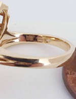 Sapphire & Diamond 14K Yellow Gold 7 Grams Retail Price $1600