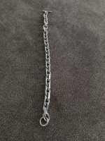 Mens 9" Rolo Bracelet w Toggle