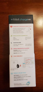 Fitbit Charge HR Activity + Heart Rate + Sleep, Large, Black (NEW)