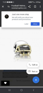 New Pandora Football charms