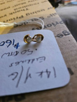 . 50ct diamond earrings