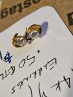 . 50ct diamond earrings