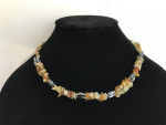 Mixed stone and magnet chain