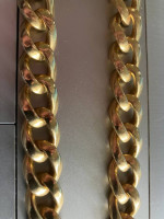 SOLID 14 KT GOLD NECKLACE