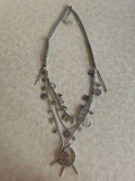 Chico's Silver Necklace & Bracelet
