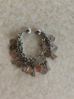 Chico's Silver Necklace & Bracelet