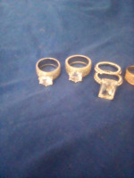 4 beautiful diamond rings