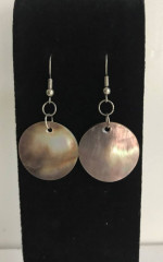 Hanging mother of pearl earrings - 2 styles