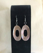 Hanging mother of pearl earrings - 2 styles