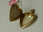 14k Yellow Gold Heart Shaped Grandma Locket