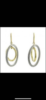 David Yurman Circle Mobile Earrings