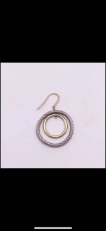 David Yurman Circle Mobile Earrings