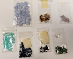 Swarovski crystals, gemstones and components