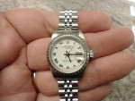 Rolex lady date steel with jubilee bracelet model 79240 quick set