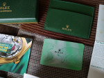 Genuine Rolex 16610 Link. Certificates, Booklets, Miscellaneous Items.