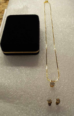 New/Never Used Necklace and Earring Set