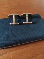 Jade cough links & tie clip