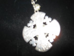 Silver Jerusalem or Celtic  Cross Necklace and Earrings