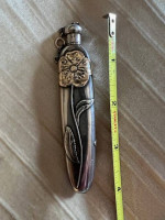 Victorian Silver perfume holder