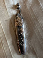 Victorian Silver perfume holder