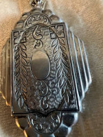 Victorian silver locket perfect