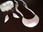 Exotic White Shell Jewelry Set