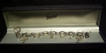 NEW SILVER COLOR BRACELET WITH CROSSES
