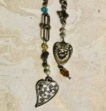 one of kind handmade earrings