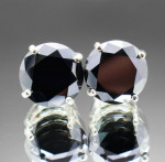 Black Diamond STUD EARRINGS 5.46 tcw