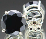 Black Diamond STUD EARRINGS 5.46 tcw