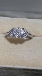 New White Gold Diamond Ring
