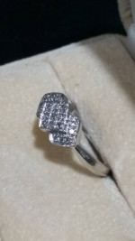 New White Gold Diamond Ring