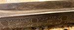 African Carved Wooden Long Tray or Baguette Bowl