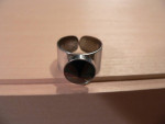 Size 6 Sarah Coventry Ring with Wide Band Costume Jewelry