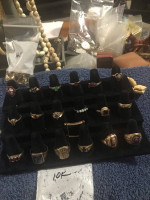 Gold rings   10 14 and 18 crt