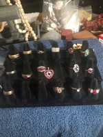 Gold rings   10 14 and 18 crt