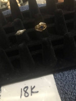 Gold rings   10 14 and 18 crt