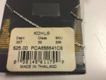 Heart Necklace – Sterling Silver with Blue Sapphire
