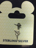 Set of two Walt Disney Charms in Sterling Silver ~ Brand New