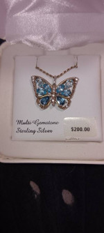 Butterfly necklace