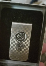 NEW SILVER MONEY CLIP