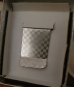 NEW SILVER MONEY CLIP