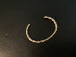 Sterling & Gold-Filled Twisted Cuff Bracelet