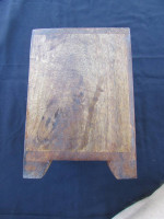 SMALL 4-DRAWER WOODEN JEWELRY TRINKET CHEST - 9"x4.5"x6" - DETAILED DR