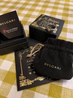 Authentic Bulgari Save the Children Sterling Silver Ring Size 9.5 US